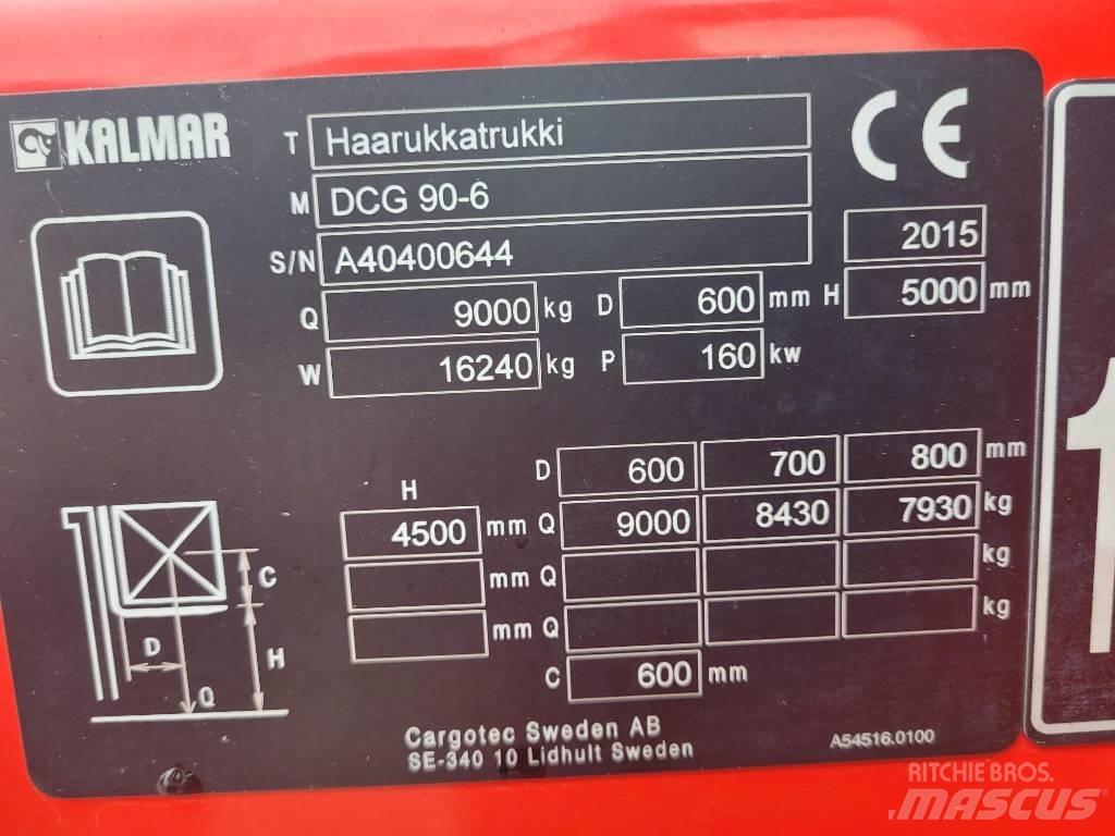 Kalmar DCG 90-6 Wózki Diesla