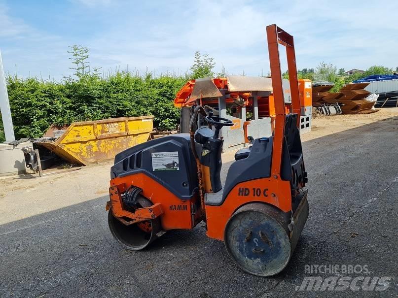 Hamm HD 10 C W Walce dwubębnowe