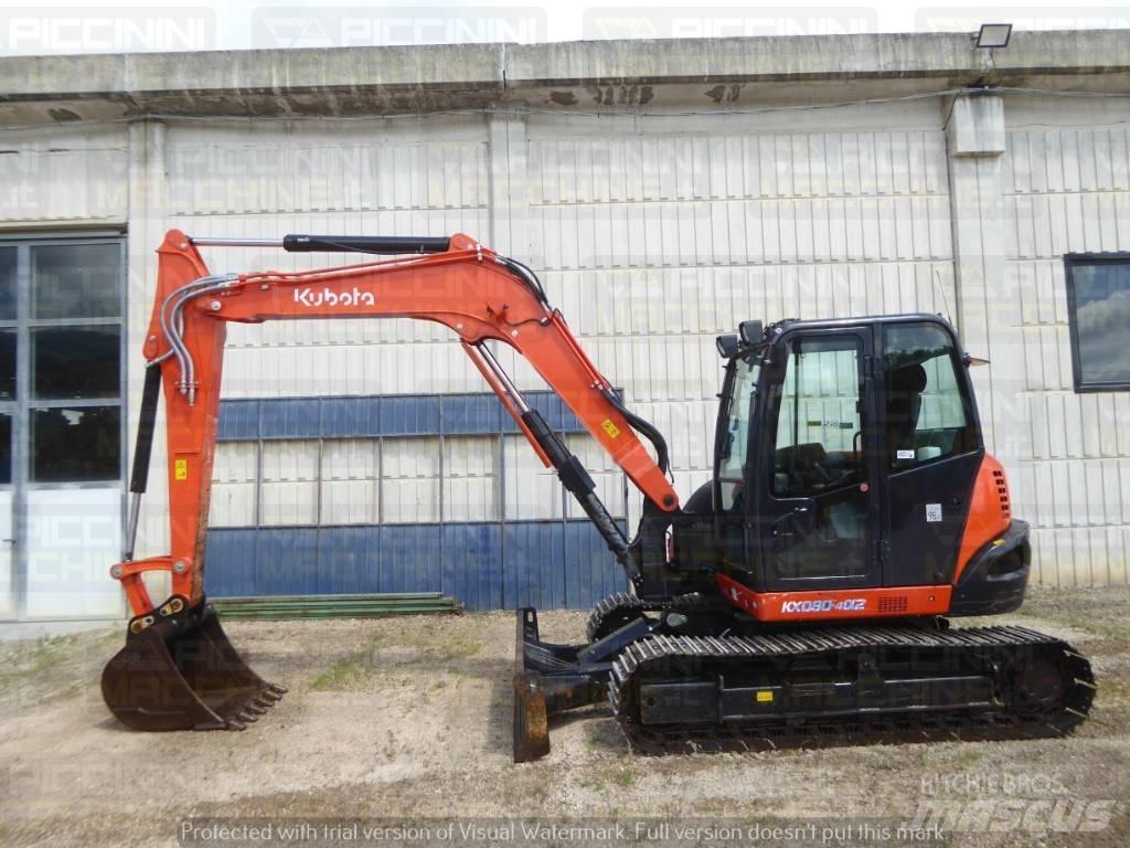 Kubota KX080-4 Midikoparki  7t - 12t