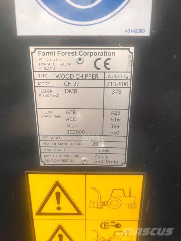 Farmi Forest CH 27 Maszyny leśne - Inne