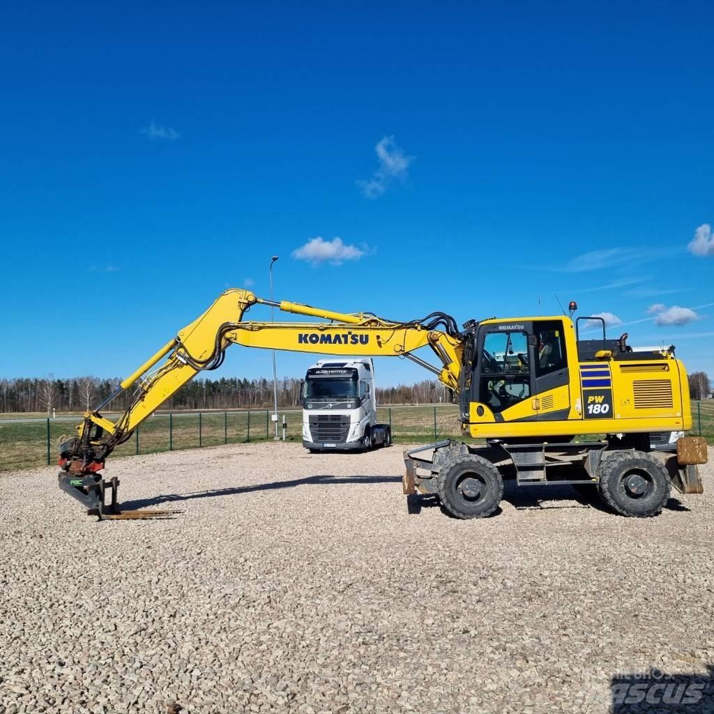 Komatsu PW180 - 11E0 Koparki kołowe