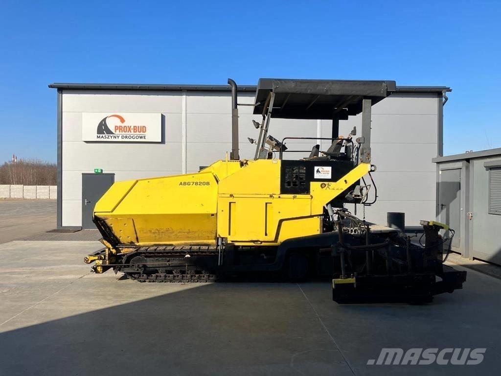 Volvo ABG 7820 Rozściełacze do asfaltu