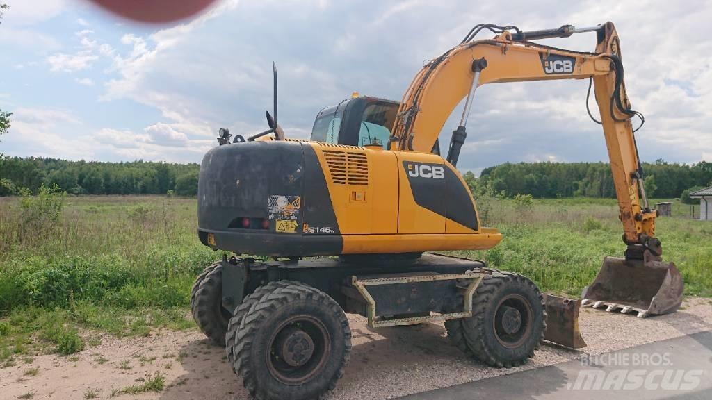JCB JS 145 W Koparki kołowe