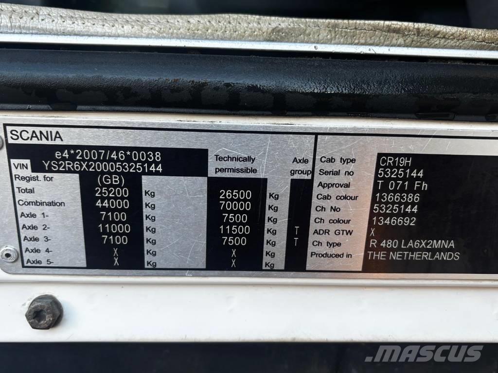 Scania R 480 Ciągniki siodłowe