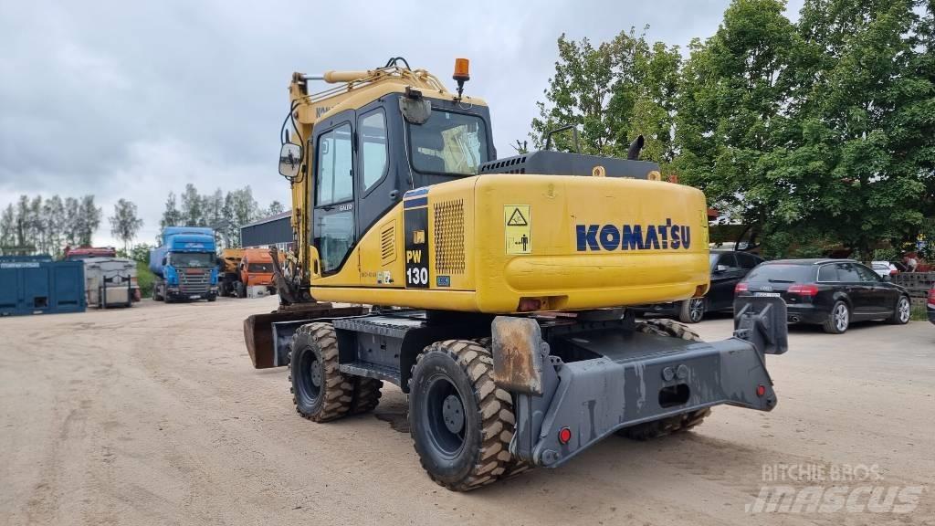 Komatsu PW 130-7K Koparki kołowe