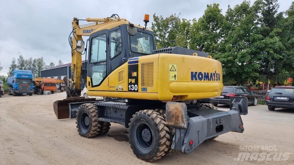 Komatsu PW 130-7K Koparki kołowe