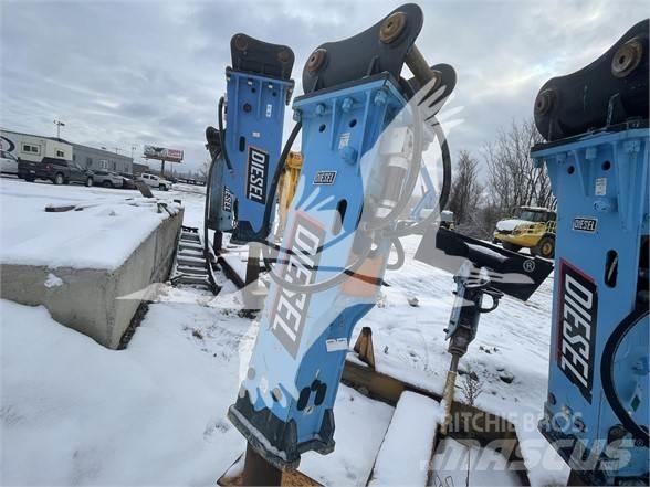  DIESEL DE120 Młoty hydrauliczne
