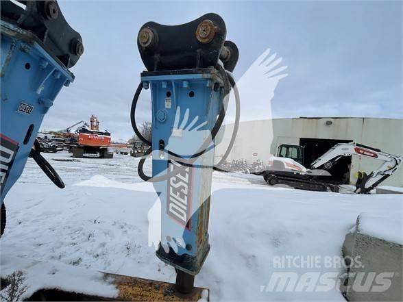  DIESEL DE120 Młoty hydrauliczne