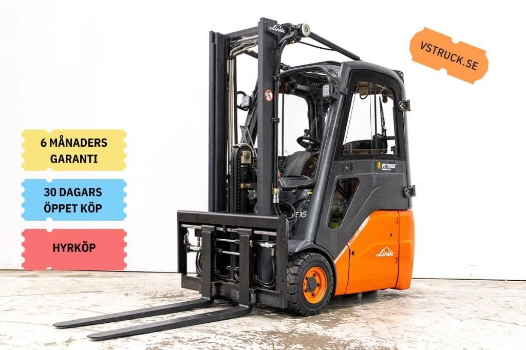 Linde E 16 Wózki elektryczne