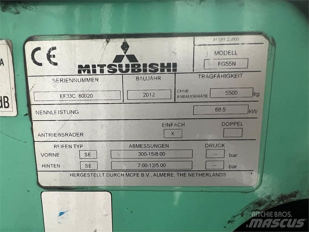 Mitsubishi FG 55 N Wózki LPG