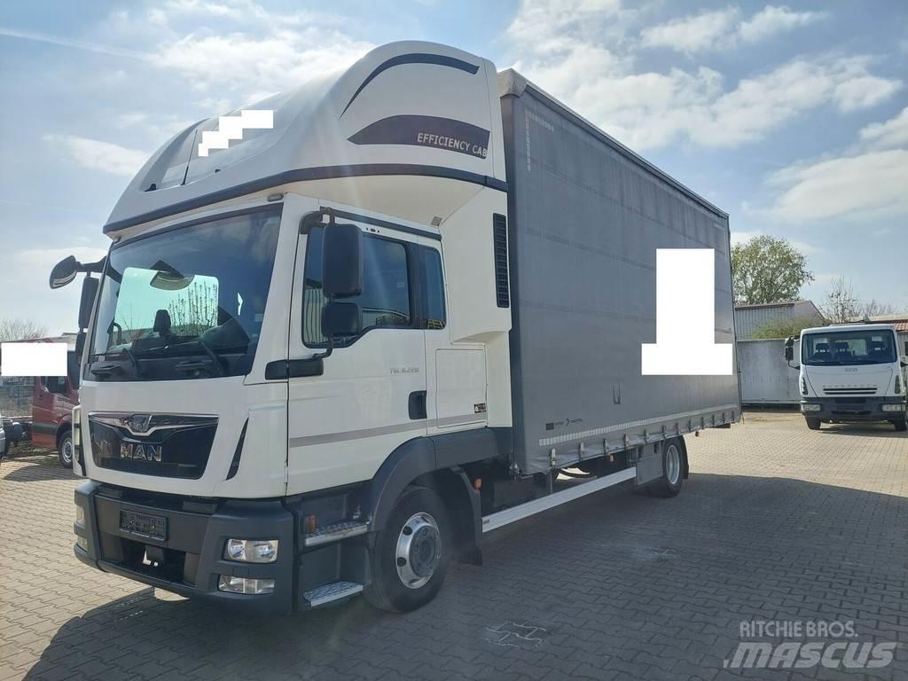 MAN TGL 8.220 Ciężarówki firanki