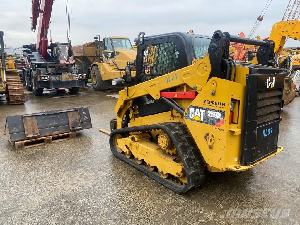 CAT 259 D Ładowarki burtowe