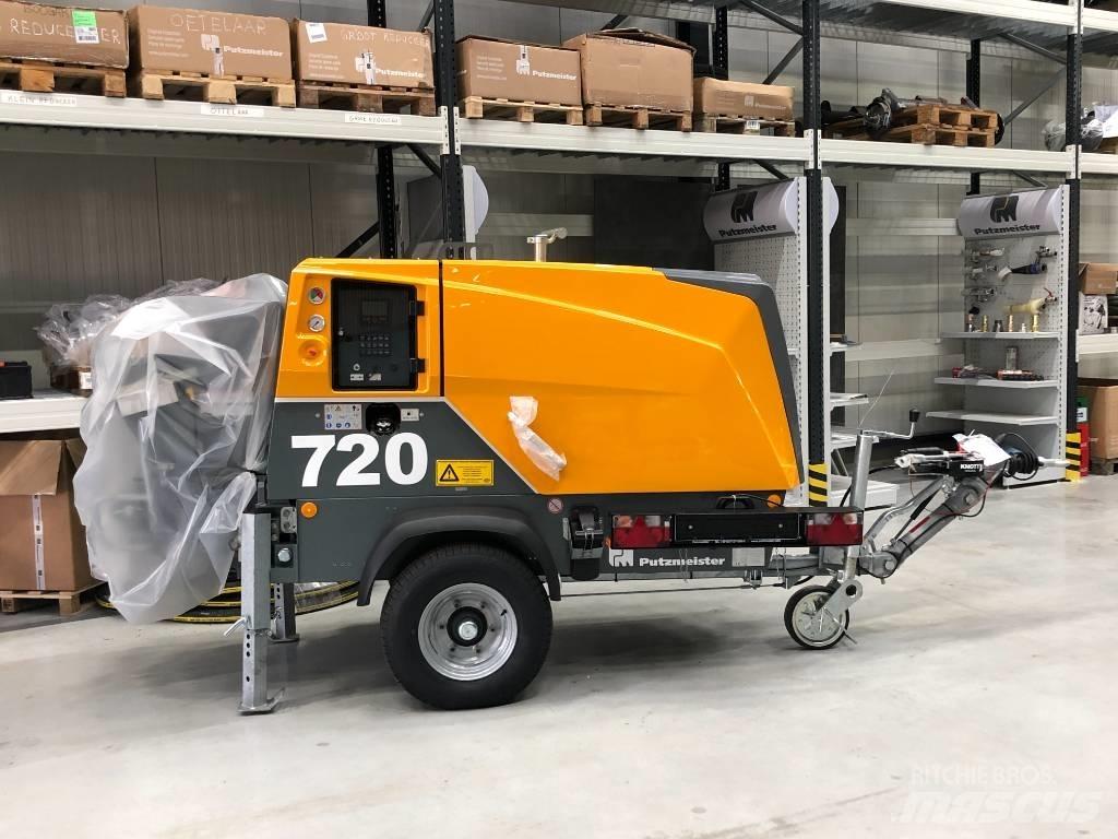 Putzmeister P 720 Samojezdne pompy do betonu