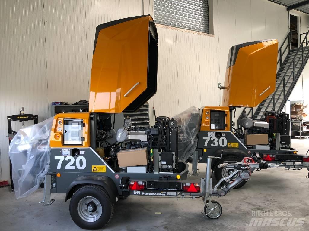 Putzmeister P 720 Samojezdne pompy do betonu