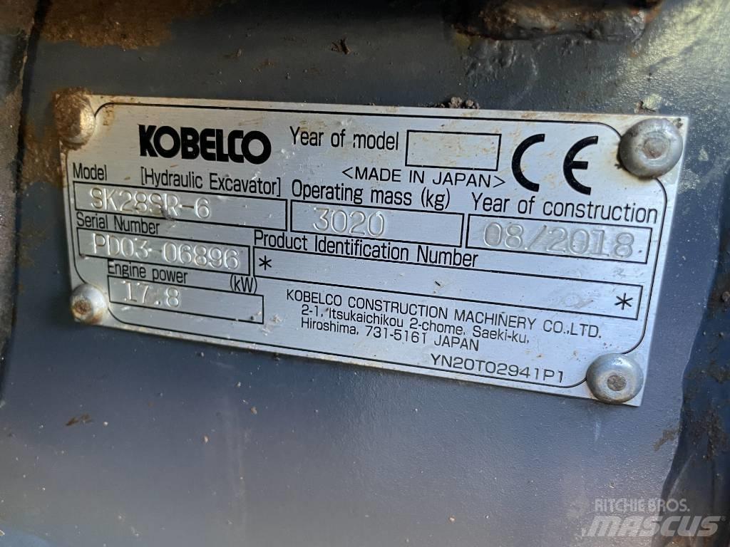 Kobelco SK 28 SR Minikoparki