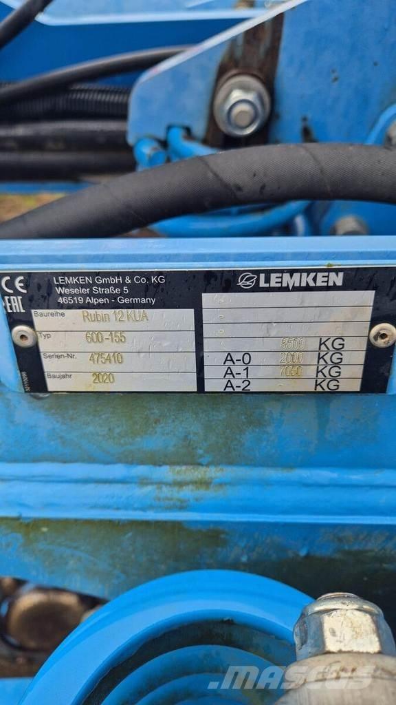 Lemken Rubin 12 Brony talerzowe