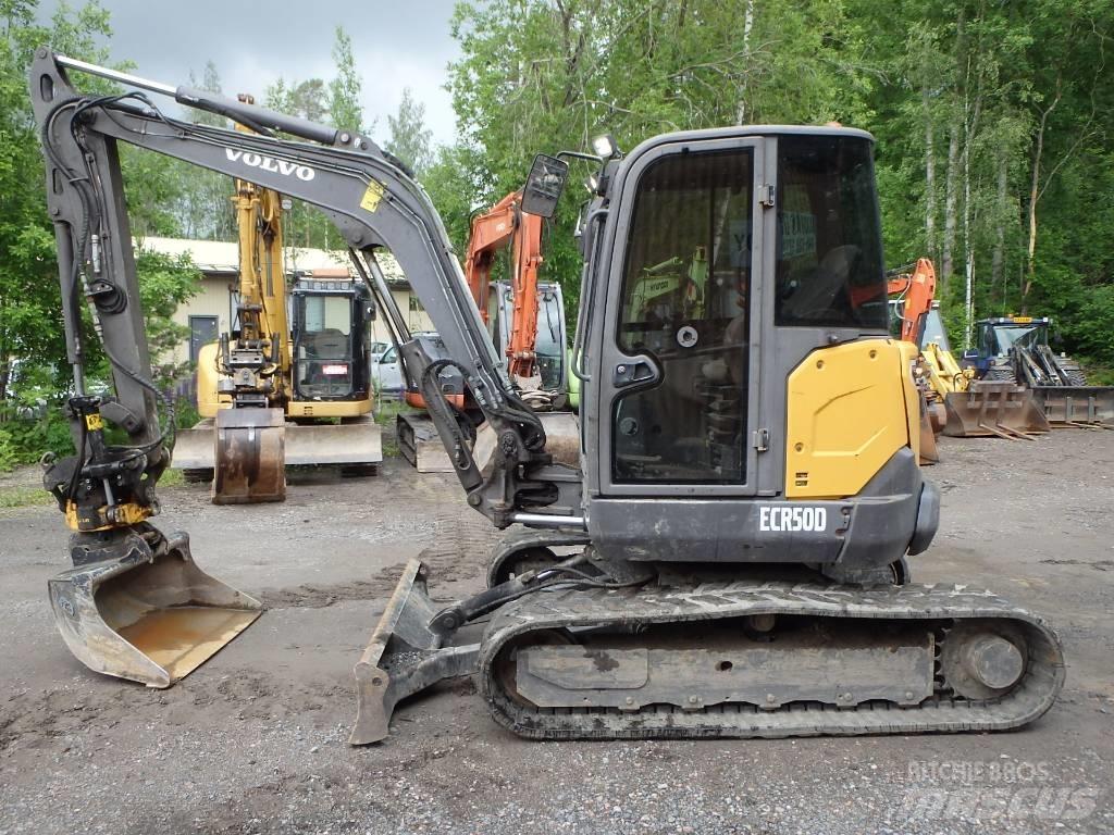 Volvo ECR 50 D Minikoparki