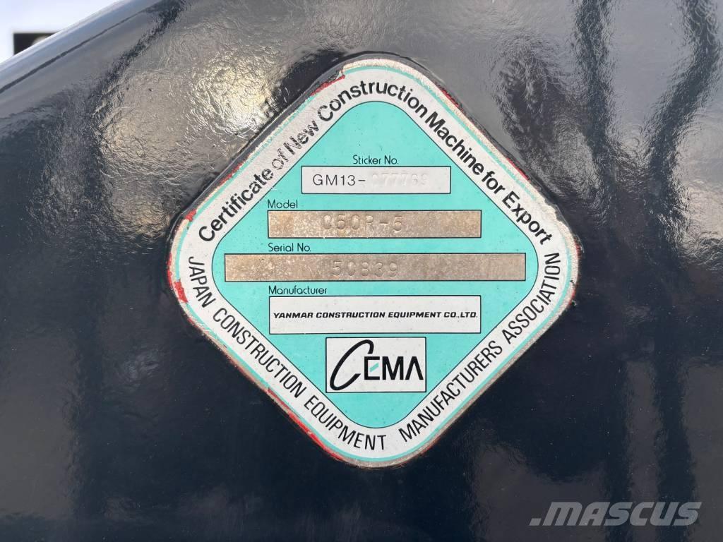 Yanmar C 50 R-5 Wozidła gąsienicowe