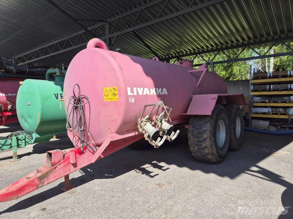 Livakka 14m3 Cysterny do szlamu
