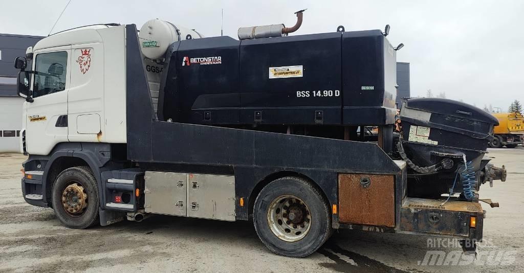 Scania R Samojezdne pompy do betonu