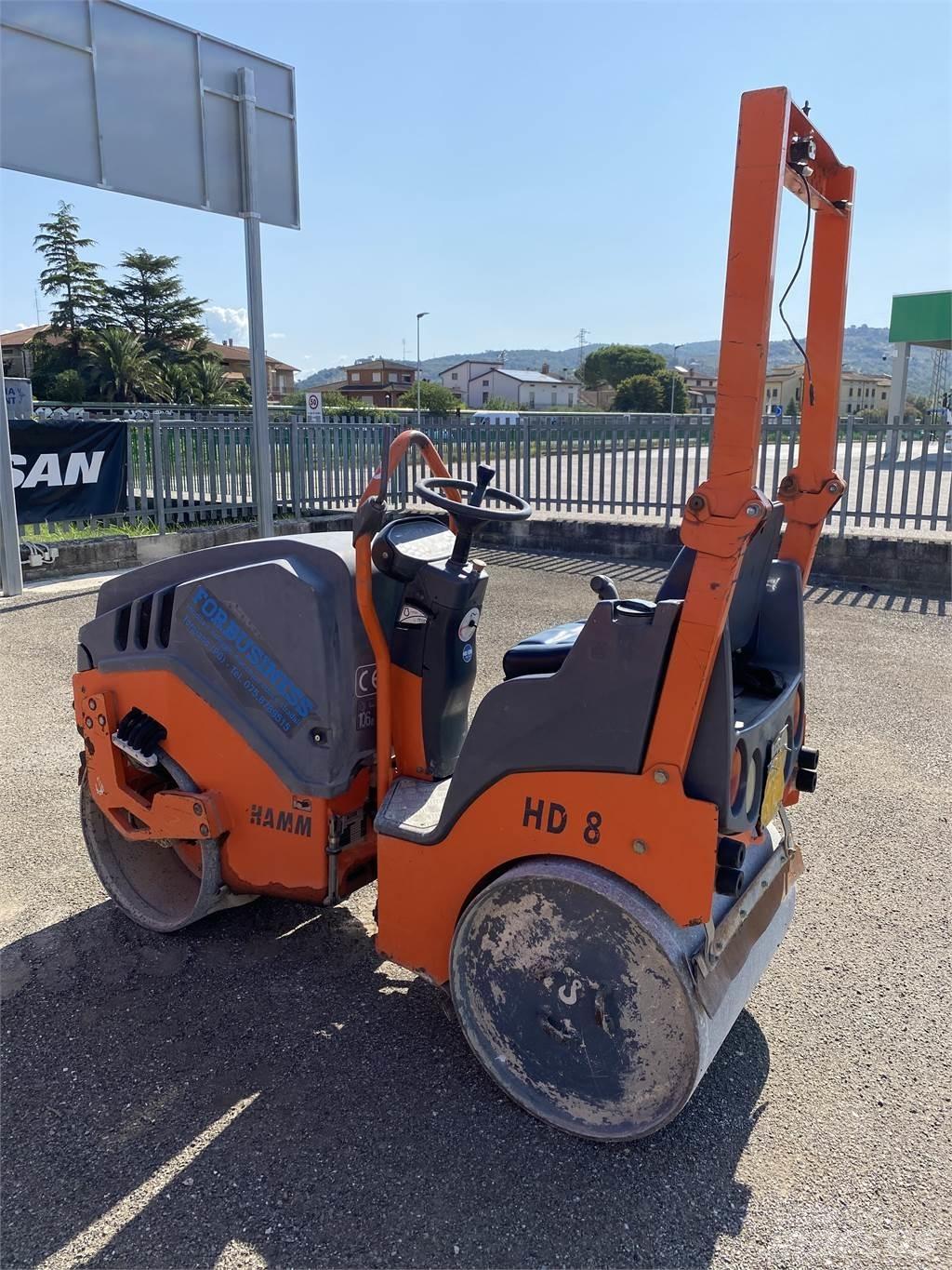 Hamm HD 8 Walce dwubębnowe