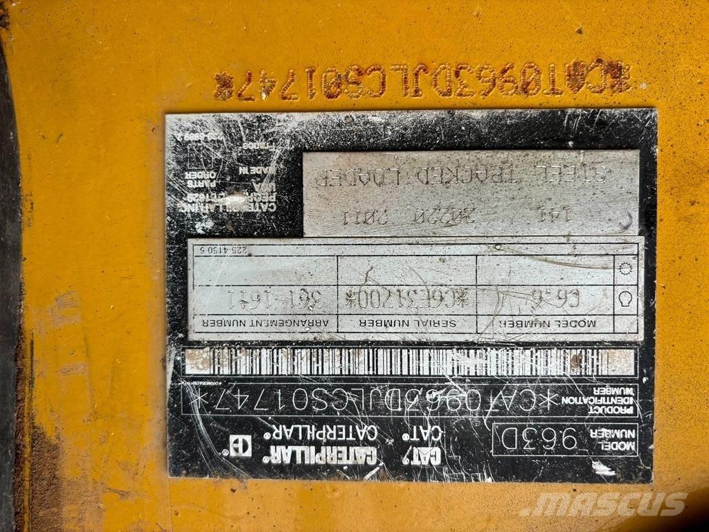 CAT 963 D Ładowarki gąsienicowe