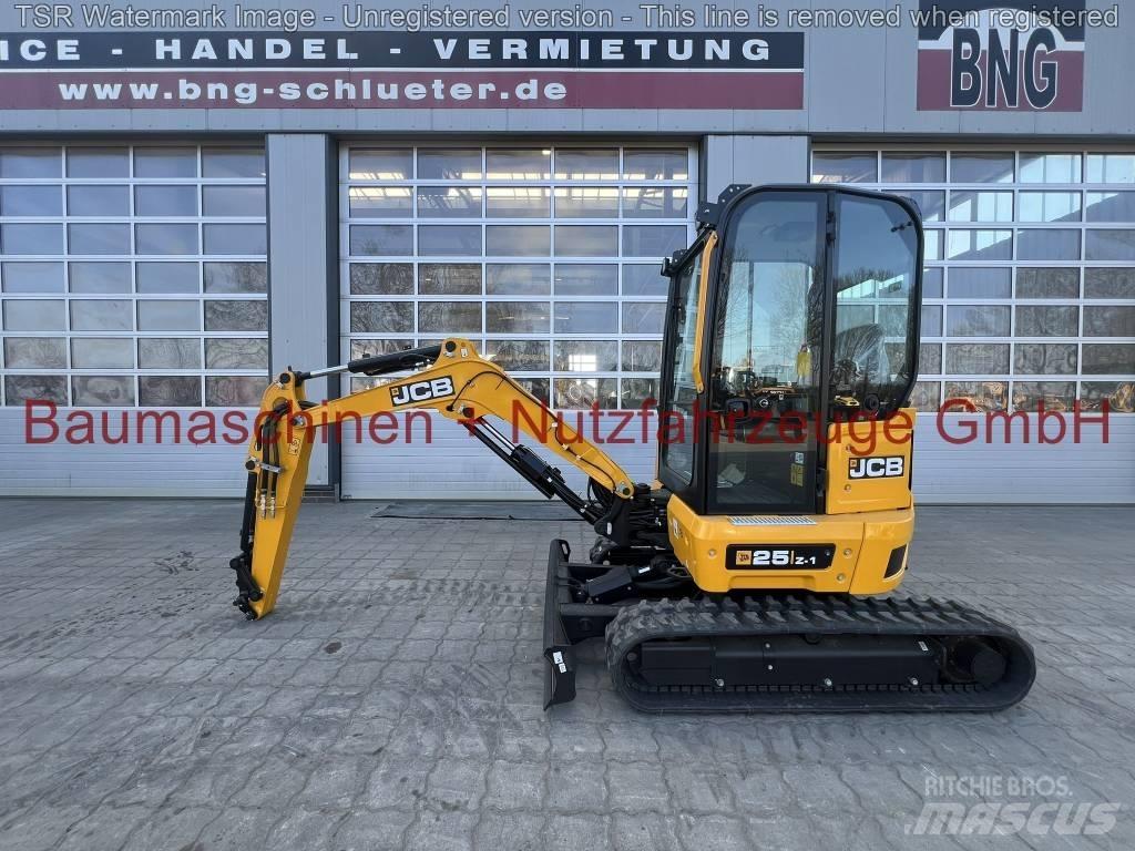 JCB 25Z -werkneu- Minikoparki