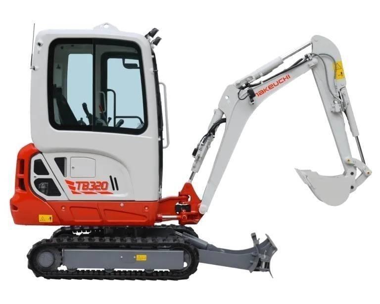 Takeuchi TB320 Minikoparki