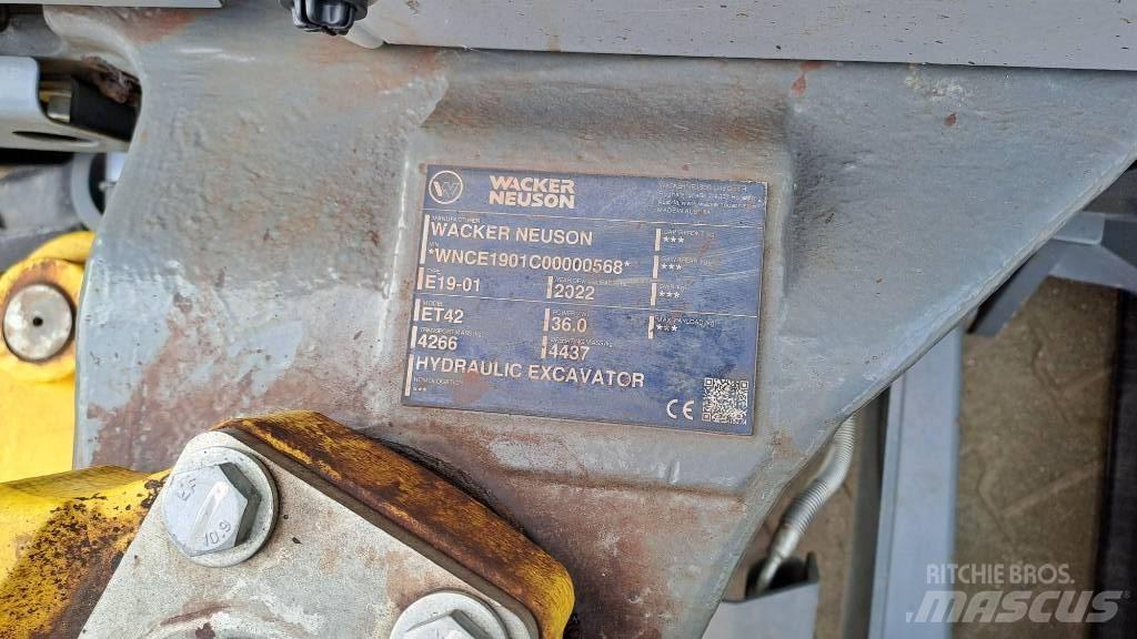 Wacker Neuson ET42 Koparki gąsienicowe
