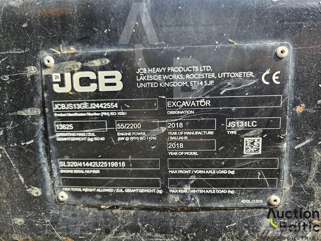 JCB JS 131LC Koparki gąsienicowe