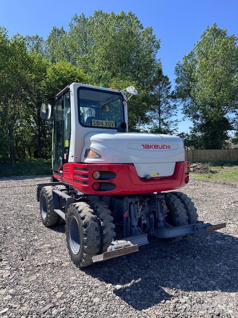 Takeuchi TB 295 W Koparki kołowe