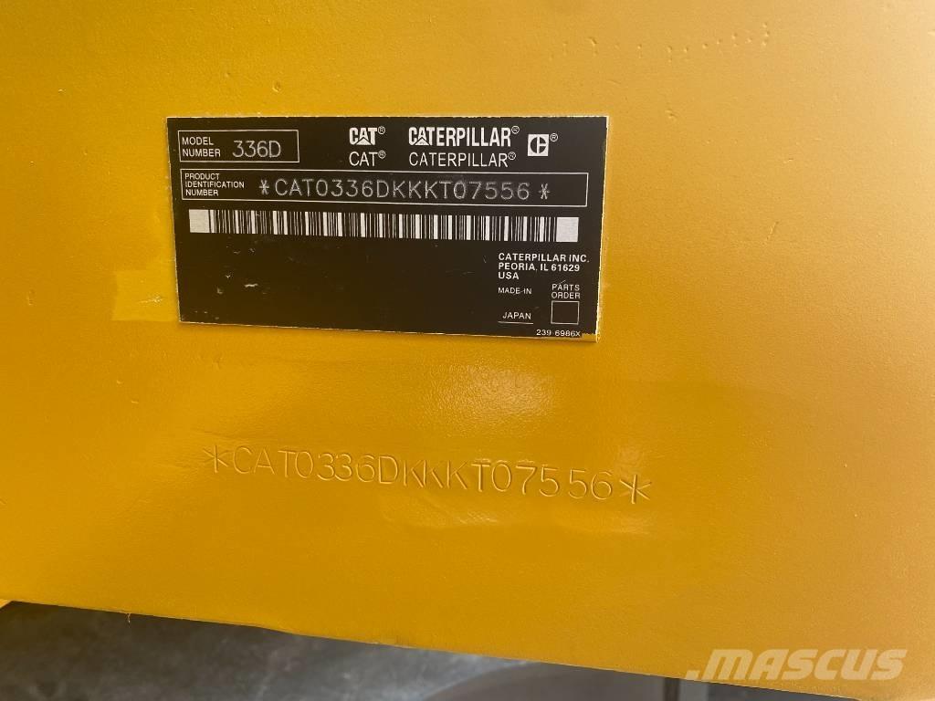 CAT 336 D Koparki gąsienicowe