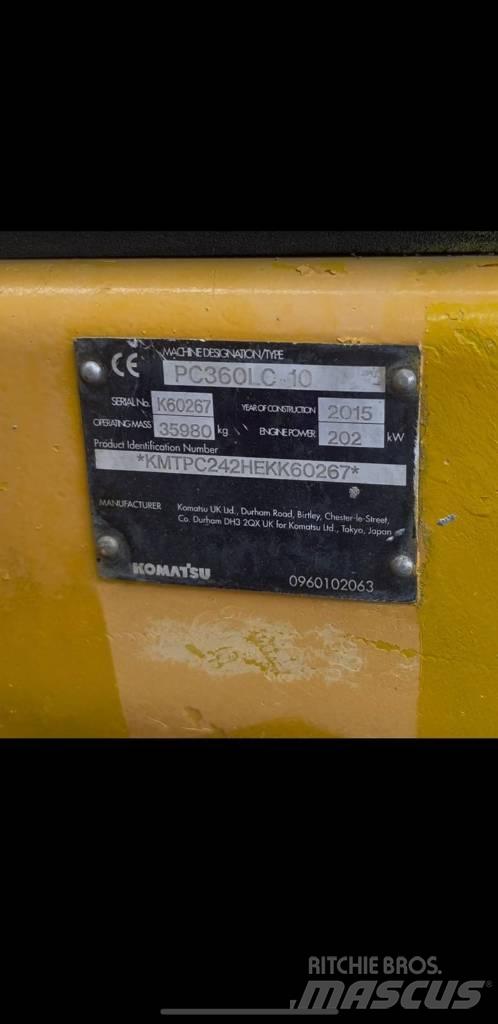 Komatsu PC360LC-10 Koparki gąsienicowe
