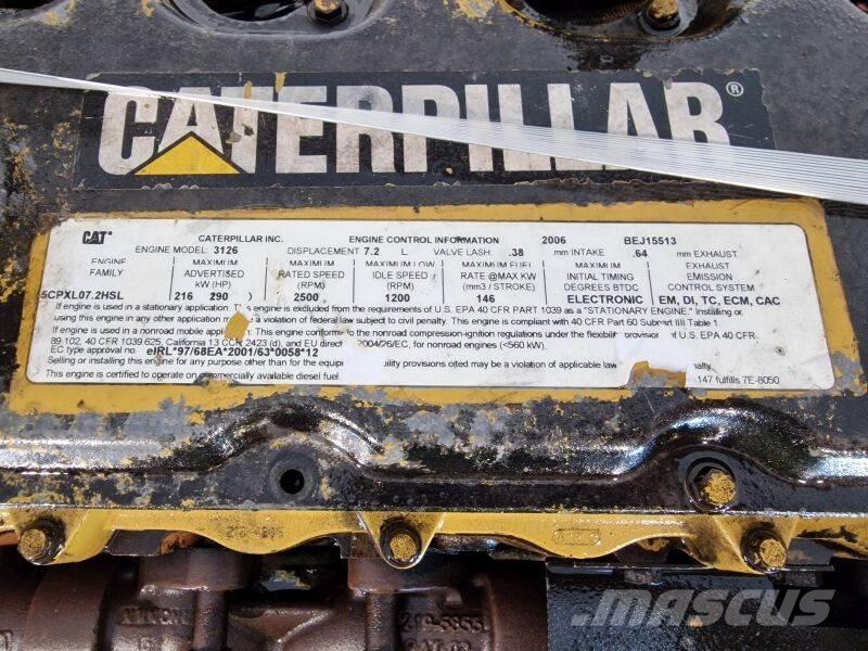 CAT 3126B Silniki