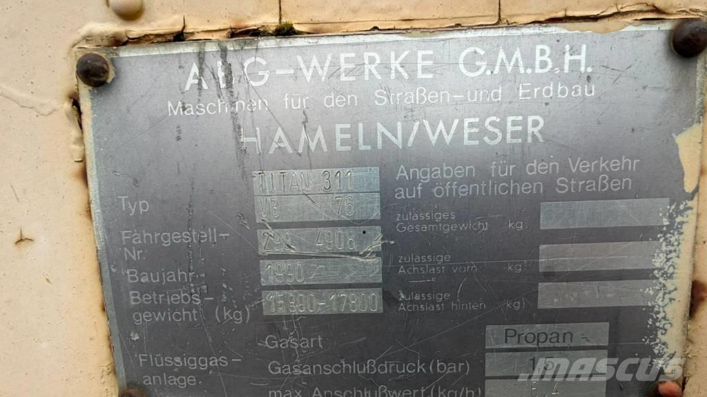 ABG Titan 311 Rozściełacze do asfaltu