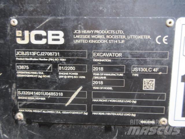 JCB JS130LC Plus+ Koparki gąsienicowe
