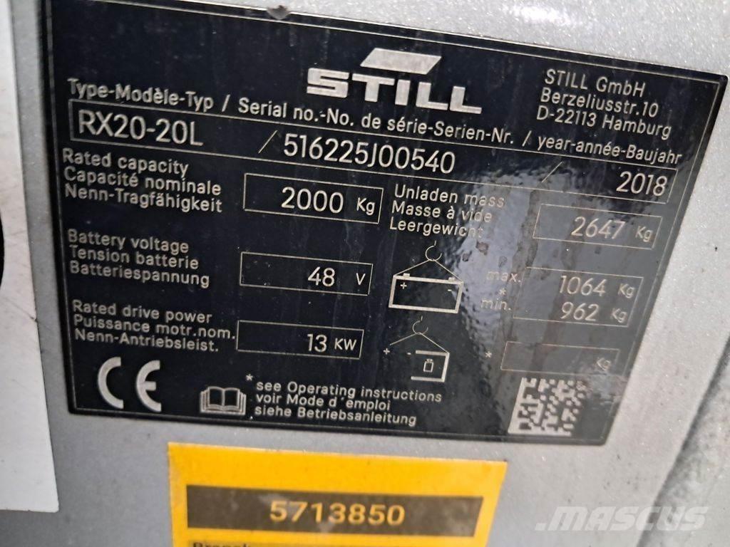 Still RX20-20L Wózki elektryczne
