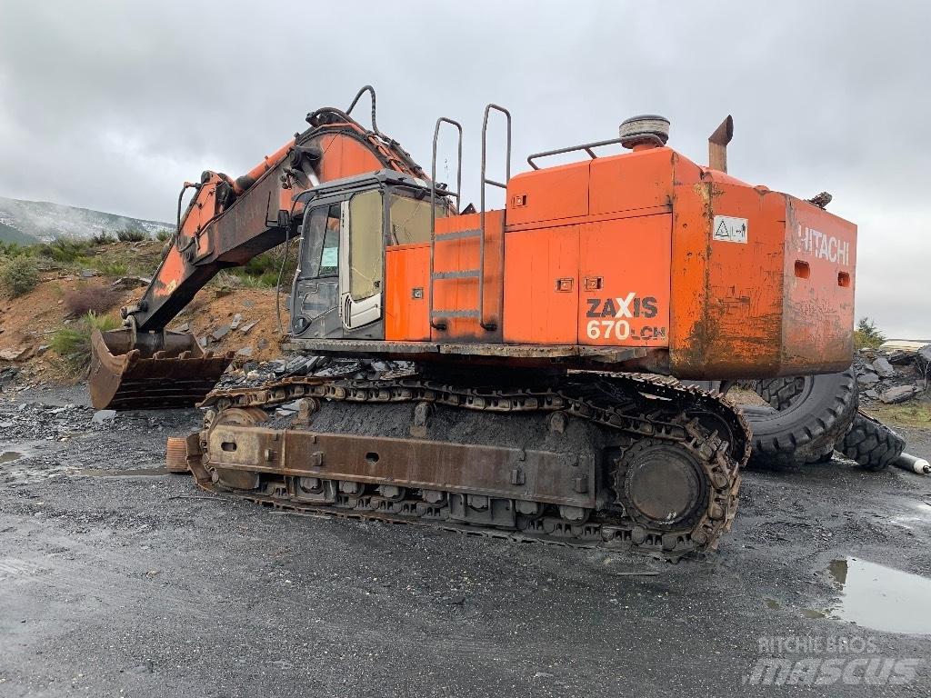 Hitachi 670 LCH-3 Koparki gąsienicowe