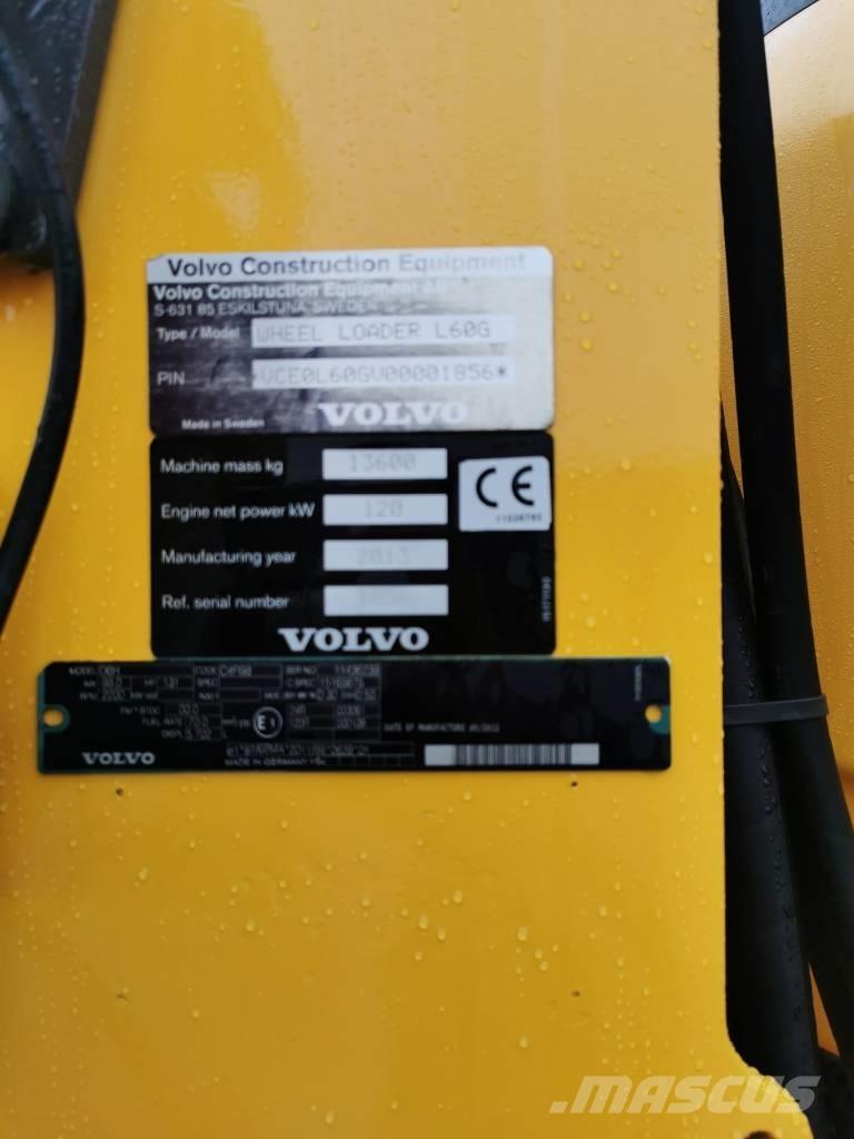 Volvo L60G Ładowarki kołowe