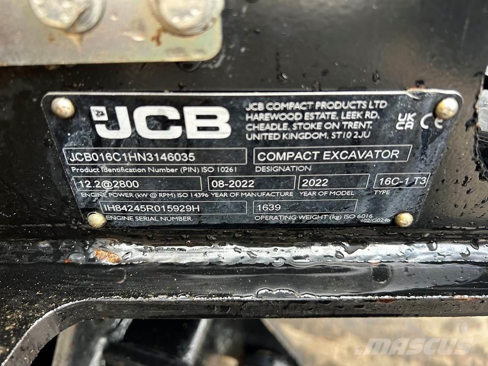 JCB 16C-1 Minikoparki