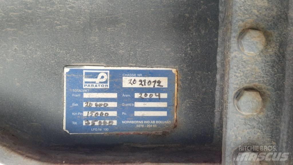Parator SVX15-20 Naczepy kontenery
