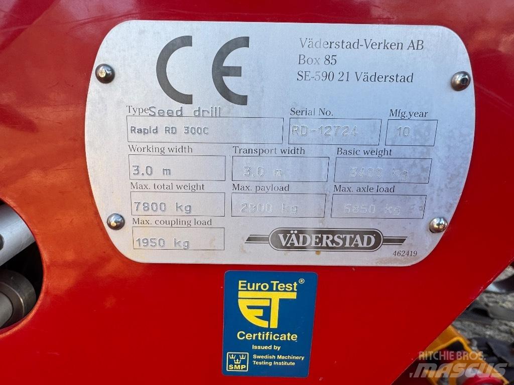 Väderstad Rapid 300C Siewniki kombinowane