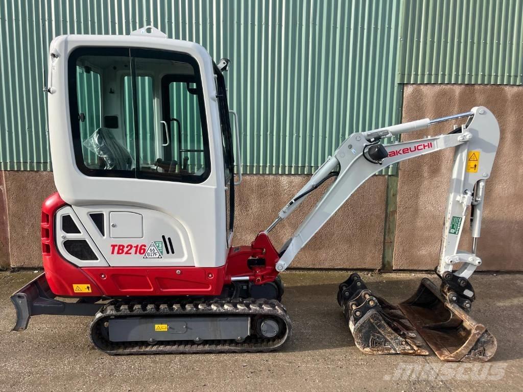 Takeuchi TB 216 A Minikoparki