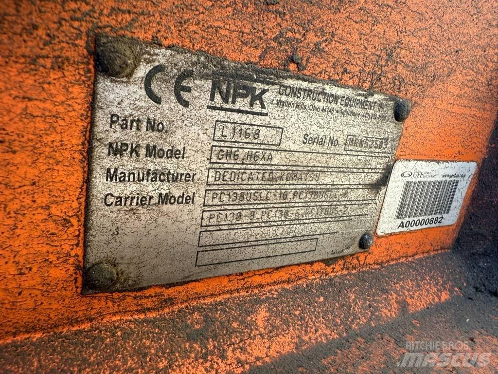 NPK GH 6 Młoty hydrauliczne