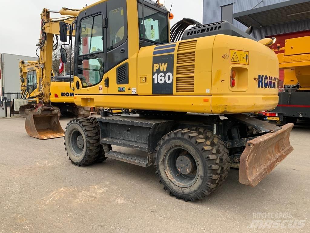 Komatsu PW 160 Koparki kołowe
