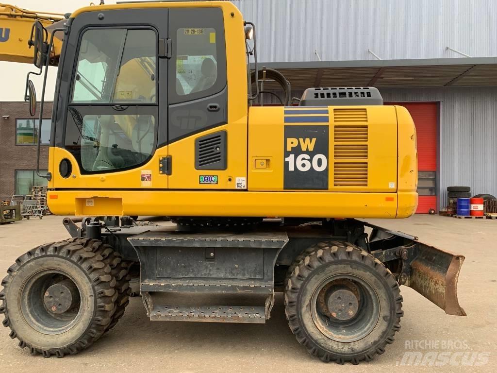 Komatsu PW 160 Koparki kołowe