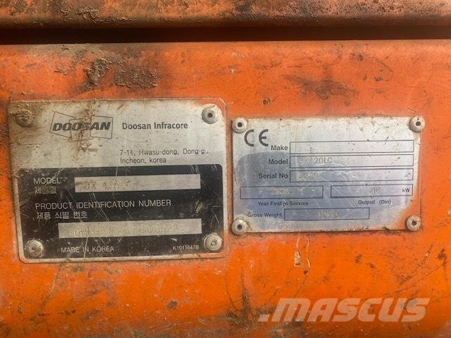 Doosan DX 420 LC Koparki gąsienicowe