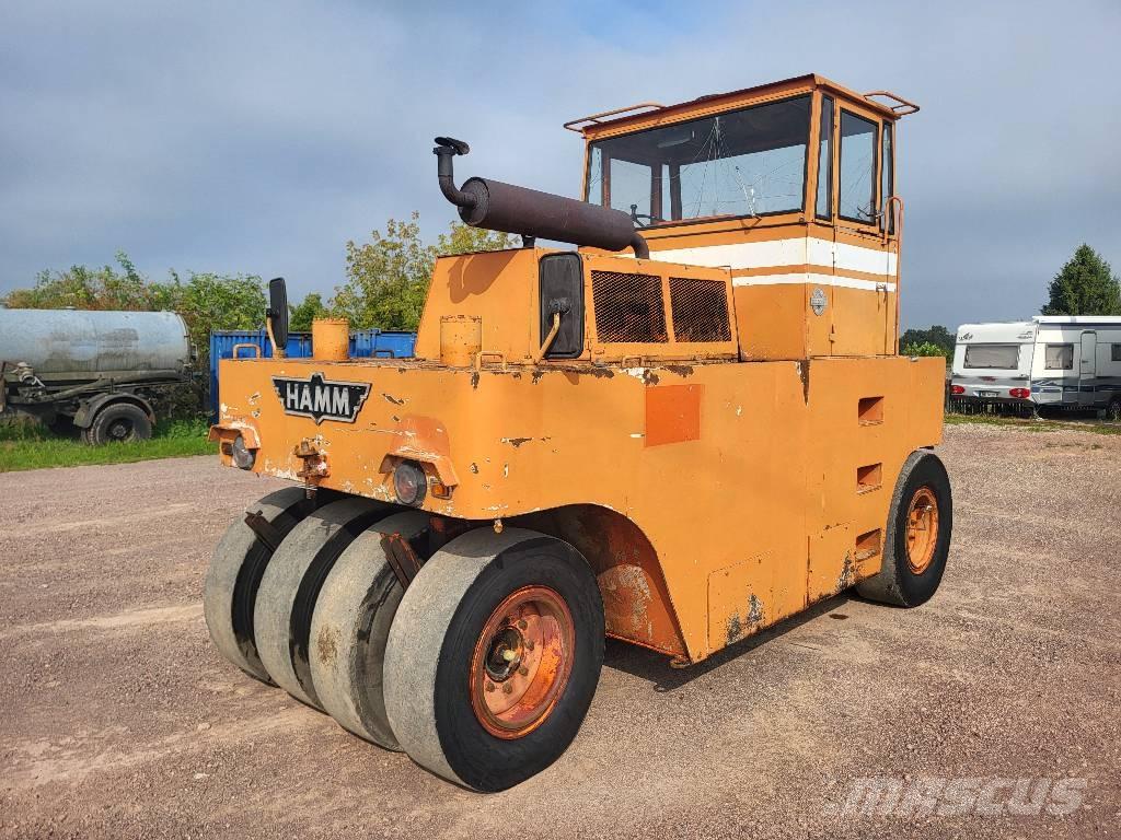 Hamm GRW 10 Walce ogumione