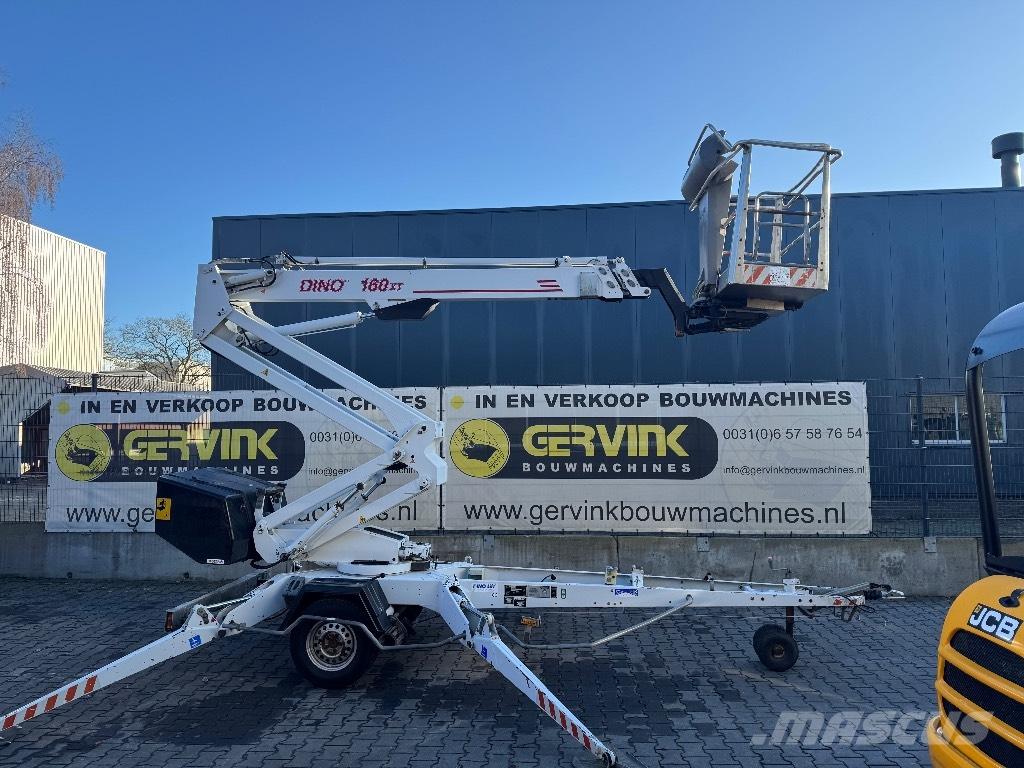 Dino 160 XT Podnośniki na przyczepach