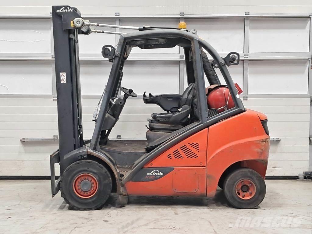 Linde H30T-02 Wózki LPG